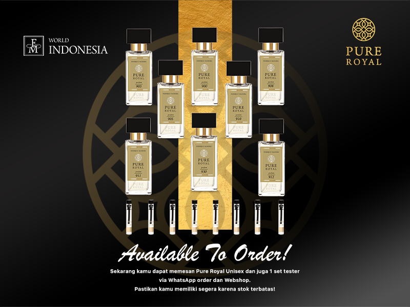 Pure Royal Unisex, Available To Order!